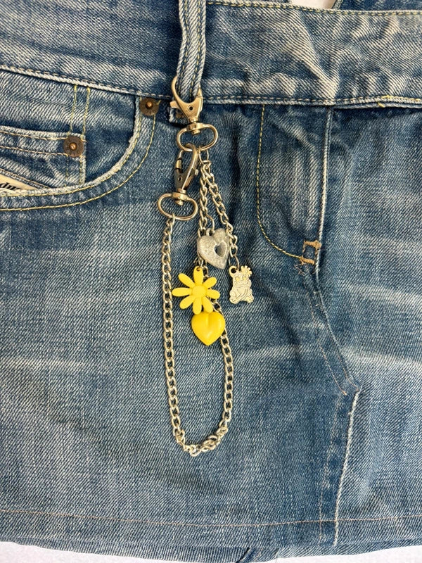 Vintage Diesel Denim Micro Mini Skirt (M)