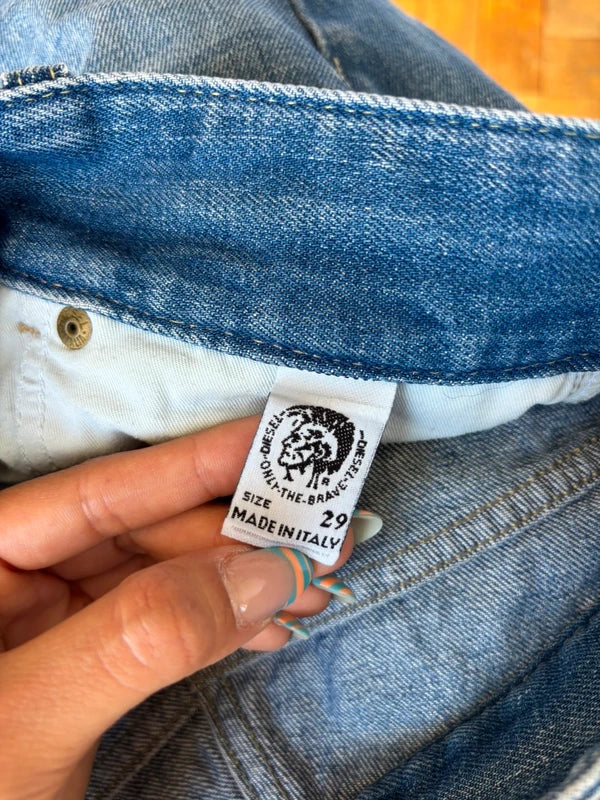 Vintage Diesel Denim Micro Mini Skirt (M)